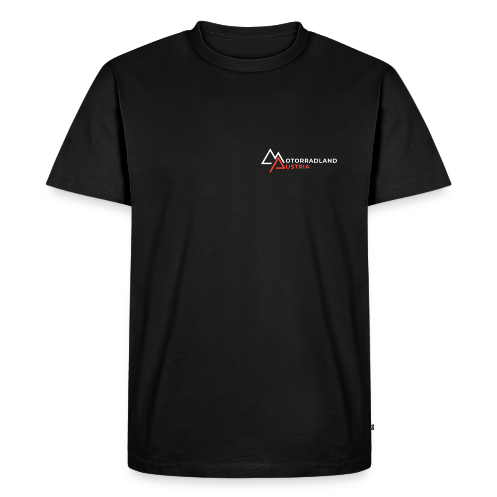 Respect for Bikers Motorrad T-Shirt Herren - Schwarz
