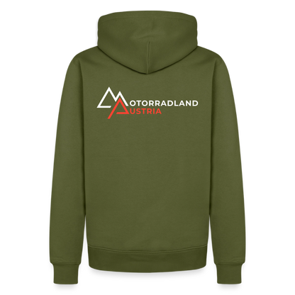 RIDE SAVE Motorrad Hoodie Herren - Khaki