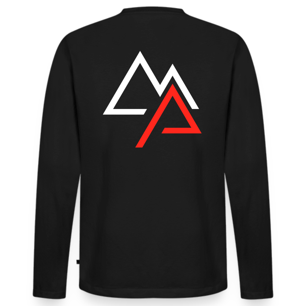 Motorrad Longsleeve Herren - Schwarz