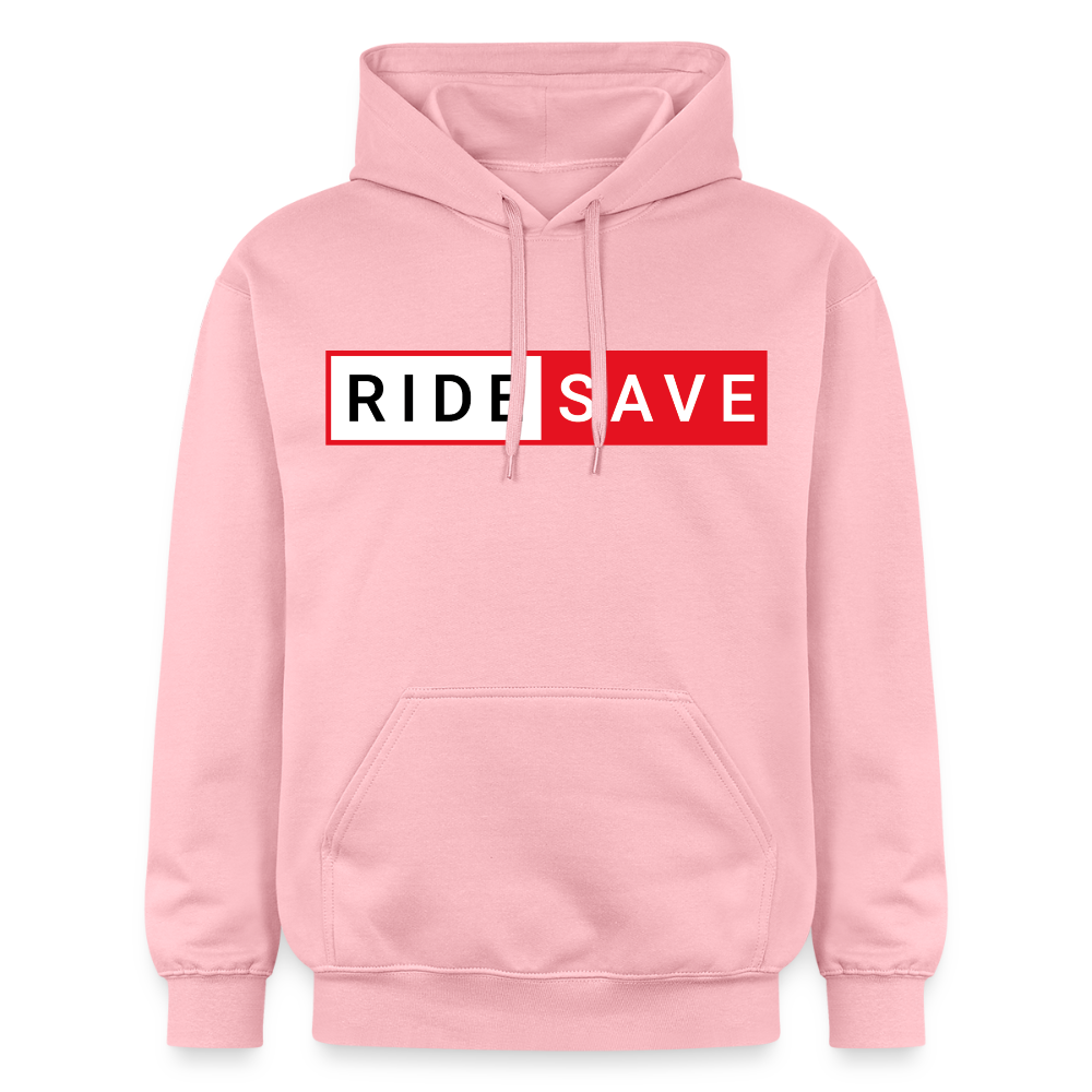 RIDE SAVE Hoodie Rosa - Hellrosa