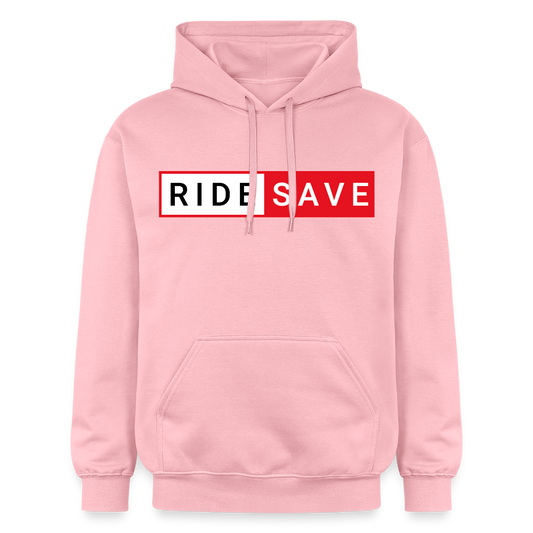 RIDE SAVE Hoodie Rosa - Hellrosa