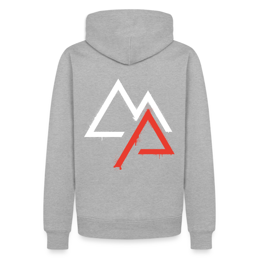 Weil Biken geil ist! Hoodie - Grau meliert