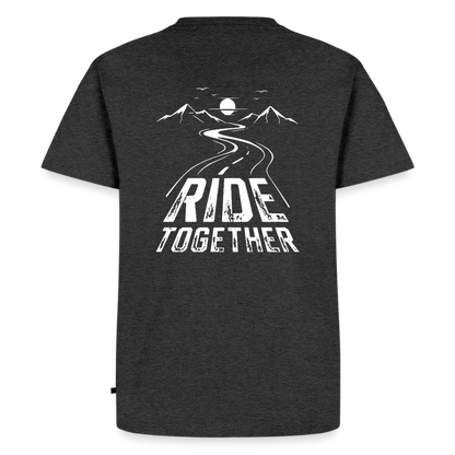 Ride Together Motorrad T-Shirt Herren - Anthrazit meliert