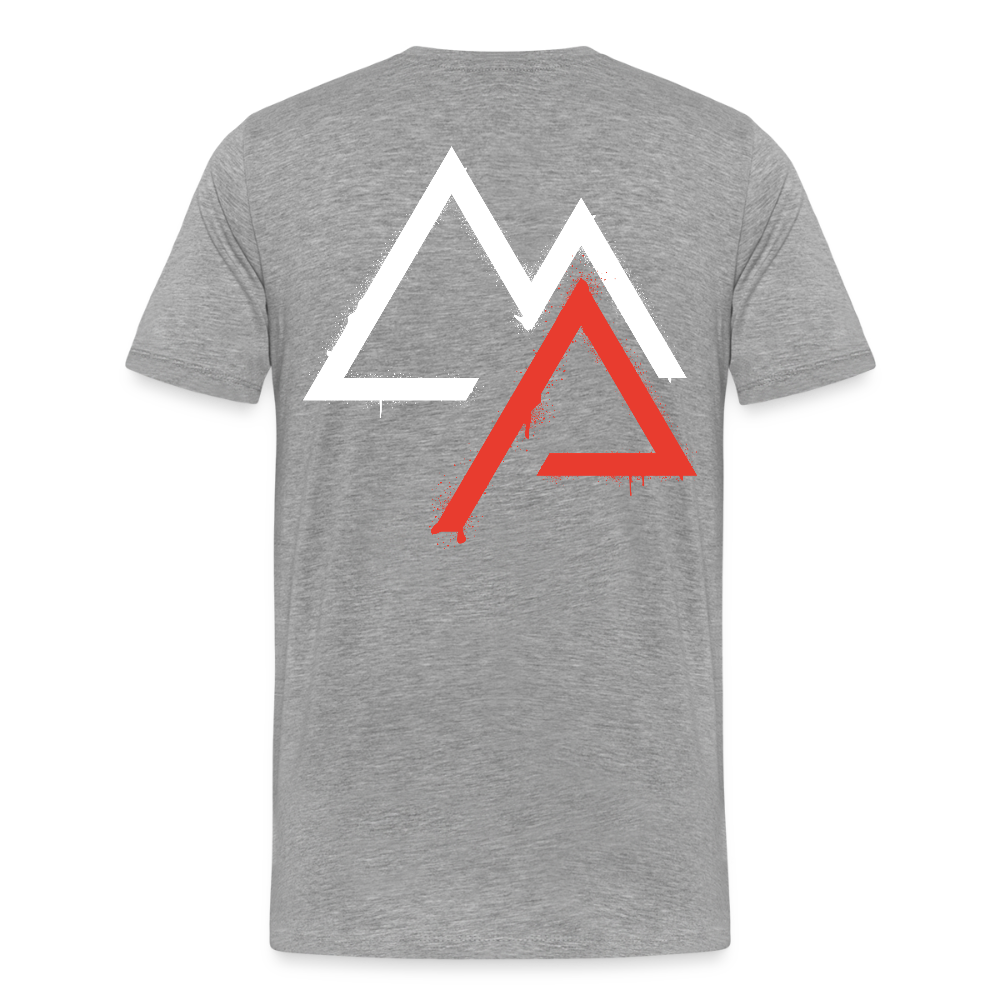 Weil Biken geil ist! T-Shirt - Grau meliert