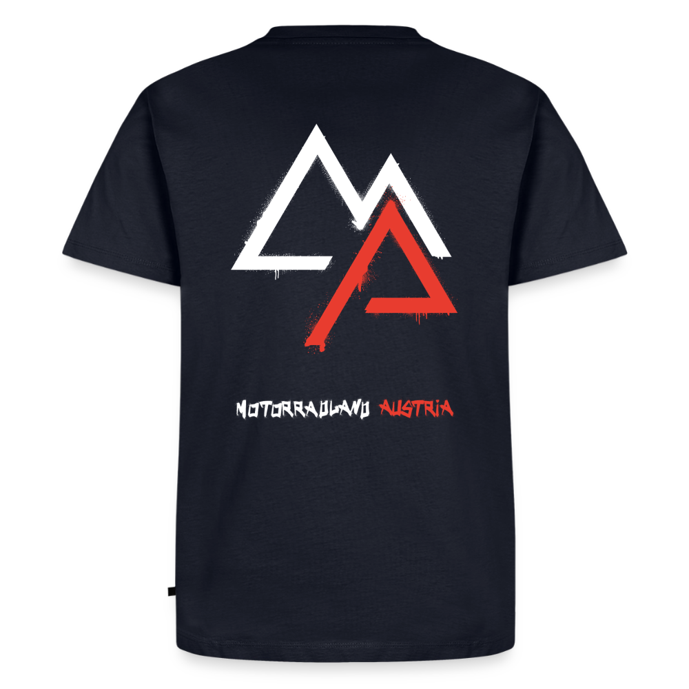 Weil Biken geil ist! Motorrad T-Shirt Herren - Navy