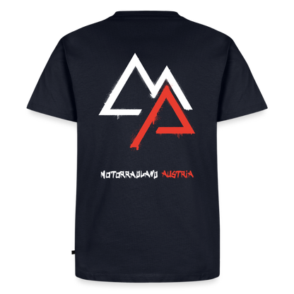 Weil Biken geil ist! Motorrad T-Shirt Herren - Navy