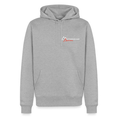Ride Together Motorrad Hoodie Herren - Grau meliert