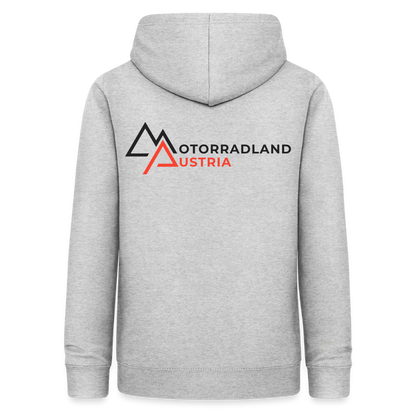 RIDE SAVE Hoodie Women - Hellgrau meliert