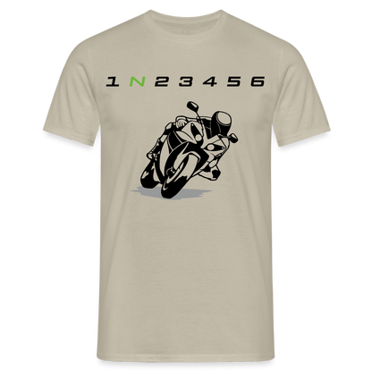 Gear T-Shirt - Sandbeige