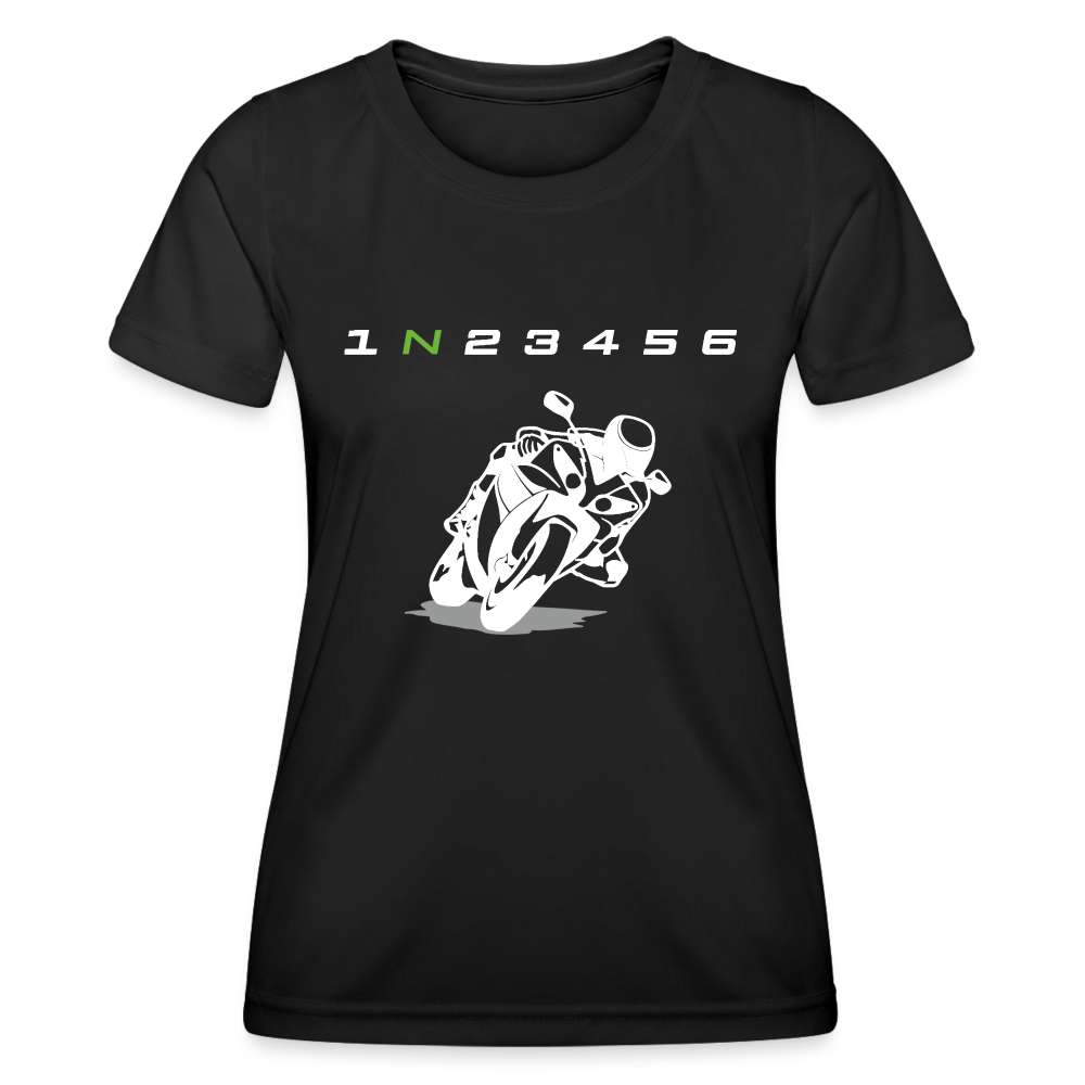 Funktions-T-Shirt Damen - Schwarz