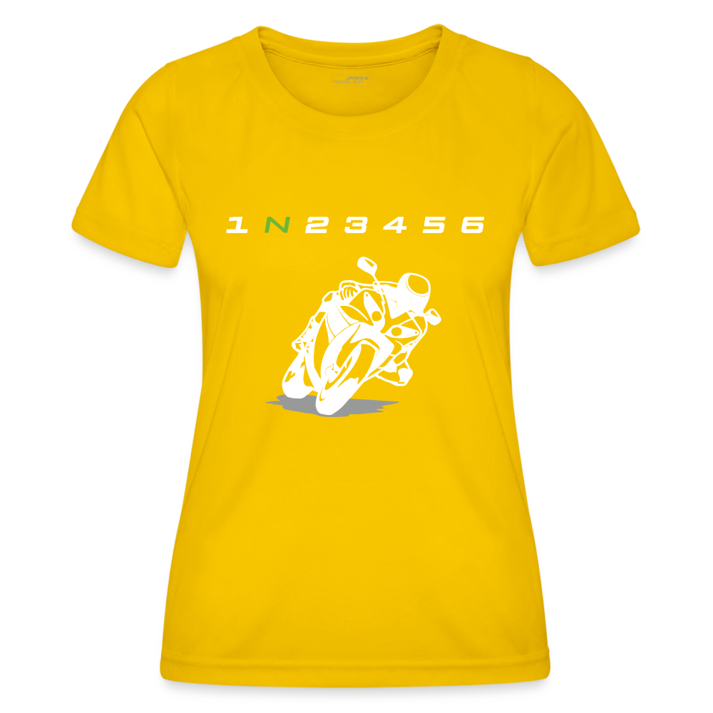 Funktions-T-Shirt Damen - Eigelb