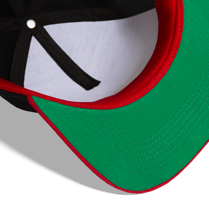 Snapback Cap Racing - Schwarz/Rot