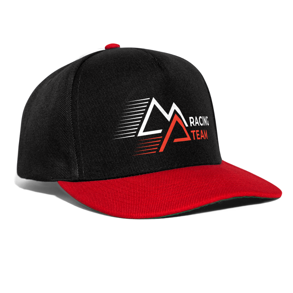 Snapback Cap Racing - Schwarz/Rot