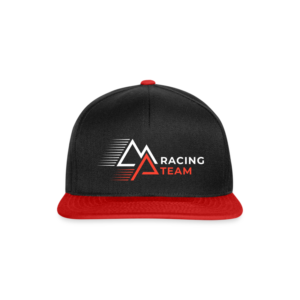 Snapback Cap Racing - Schwarz/Rot
