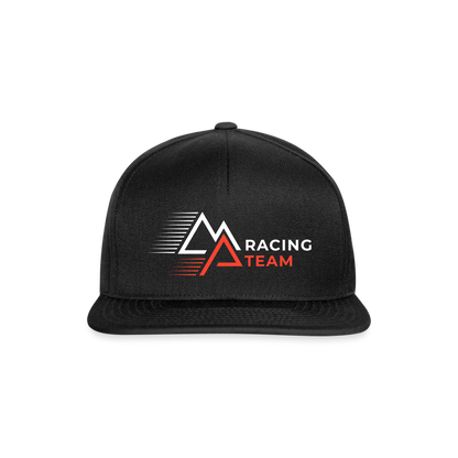 Snapback Cap Racing - Schwarz/Schwarz