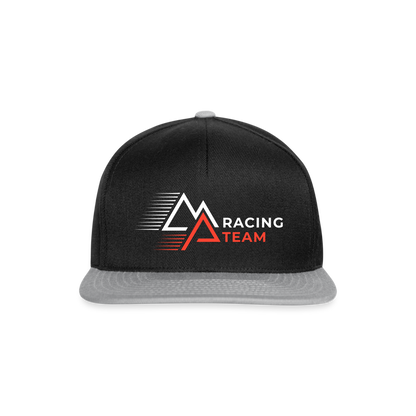 Snapback Cap Racing - Schwarz/Grau