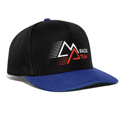 Snapback Cap Racing - Schwarz/Königsblau