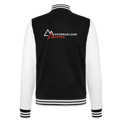 College Jacke - Schwarz/Weiß