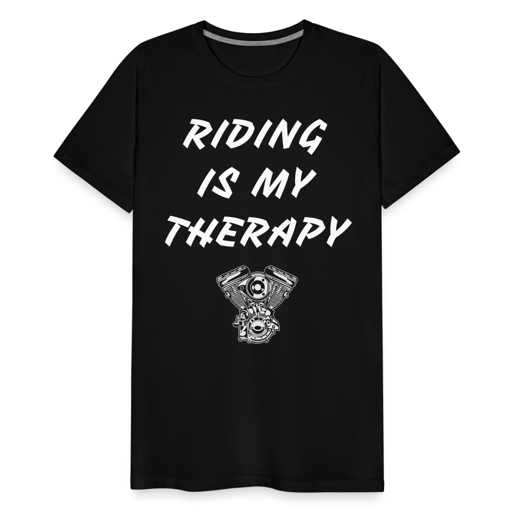 Riding is my Therapy - Schwarz