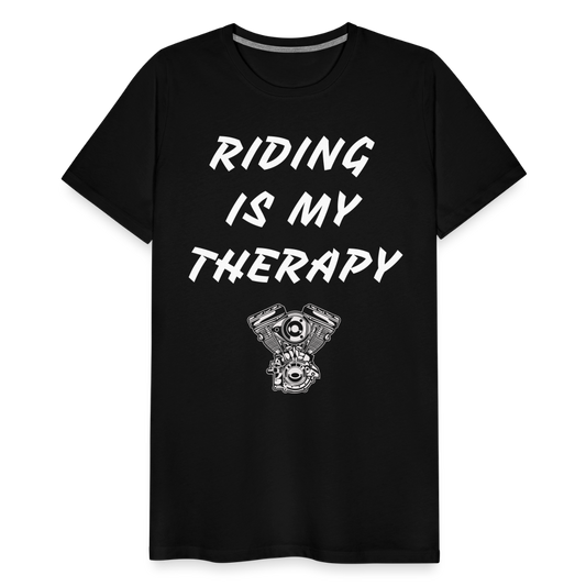 Riding is my Therapy - Schwarz