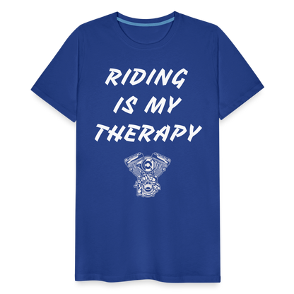 Riding is my Therapy - Königsblau
