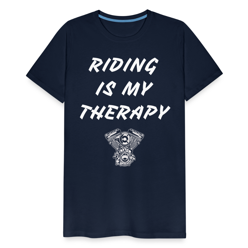 Riding is my Therapy - Navy