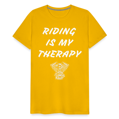 Riding is my Therapy - Sonnengelb