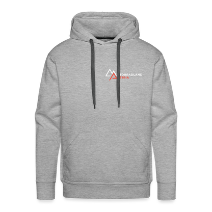 Riding is my Therapy Hoodie - Grau meliert